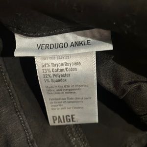 Women’s Paige denim, size 28